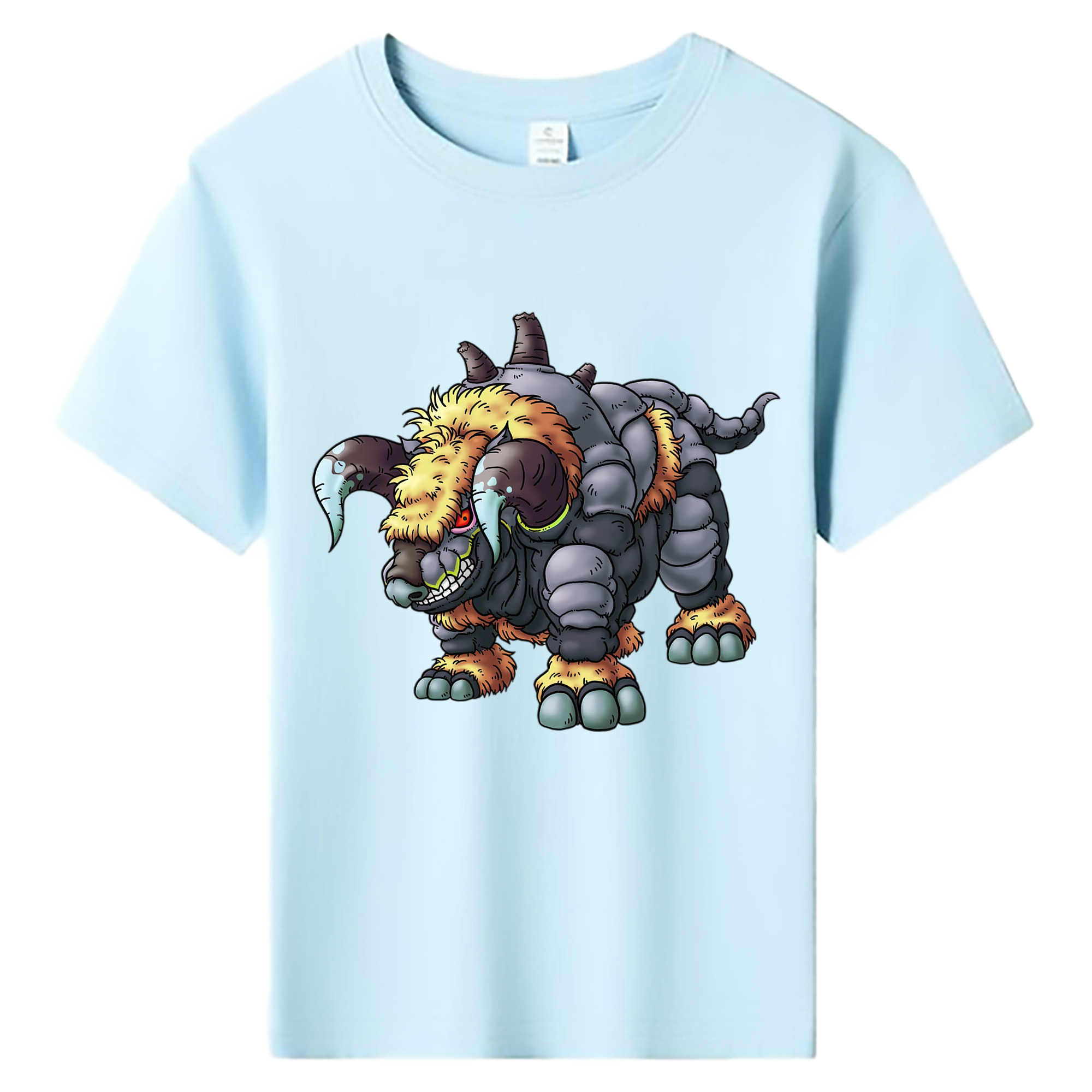 （画像用） ドラゴンクエスト Doragon Kuesuto Dragon Quest 綿100％キッズTシャツ（フロントプリント）